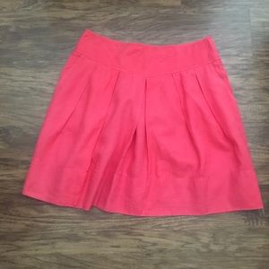 Coral Banana Republic skirt